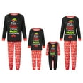 thumbnail image 1 of Fiomva Matching Family Christmas Pajamas Sets Holiday PJ's with ELF Printing Loungewear Sleepwear, 1 of 9