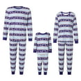 thumbnail image 1 of Fiomva Matching Family Christmas Parent-child Pajamas Set Cartoon Plaid Sleepwear Homewear Set, 1 of 9