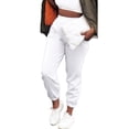 thumbnail image 1 of Fiomva Women Ladies High Waist Loose Elegant Casual Long Pants Trousers Sport Pants, 1 of 5