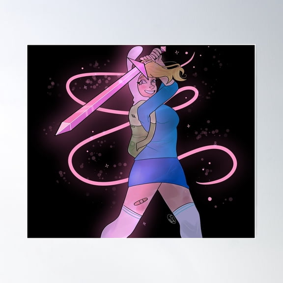 Fiona Poster Wall Art, Modern Wall Decor For Living Room Bedroom, 8x12 UNFRAMED