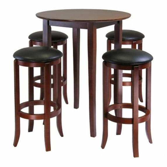 Fiona Round 5 Pieces High- Pub Table Set