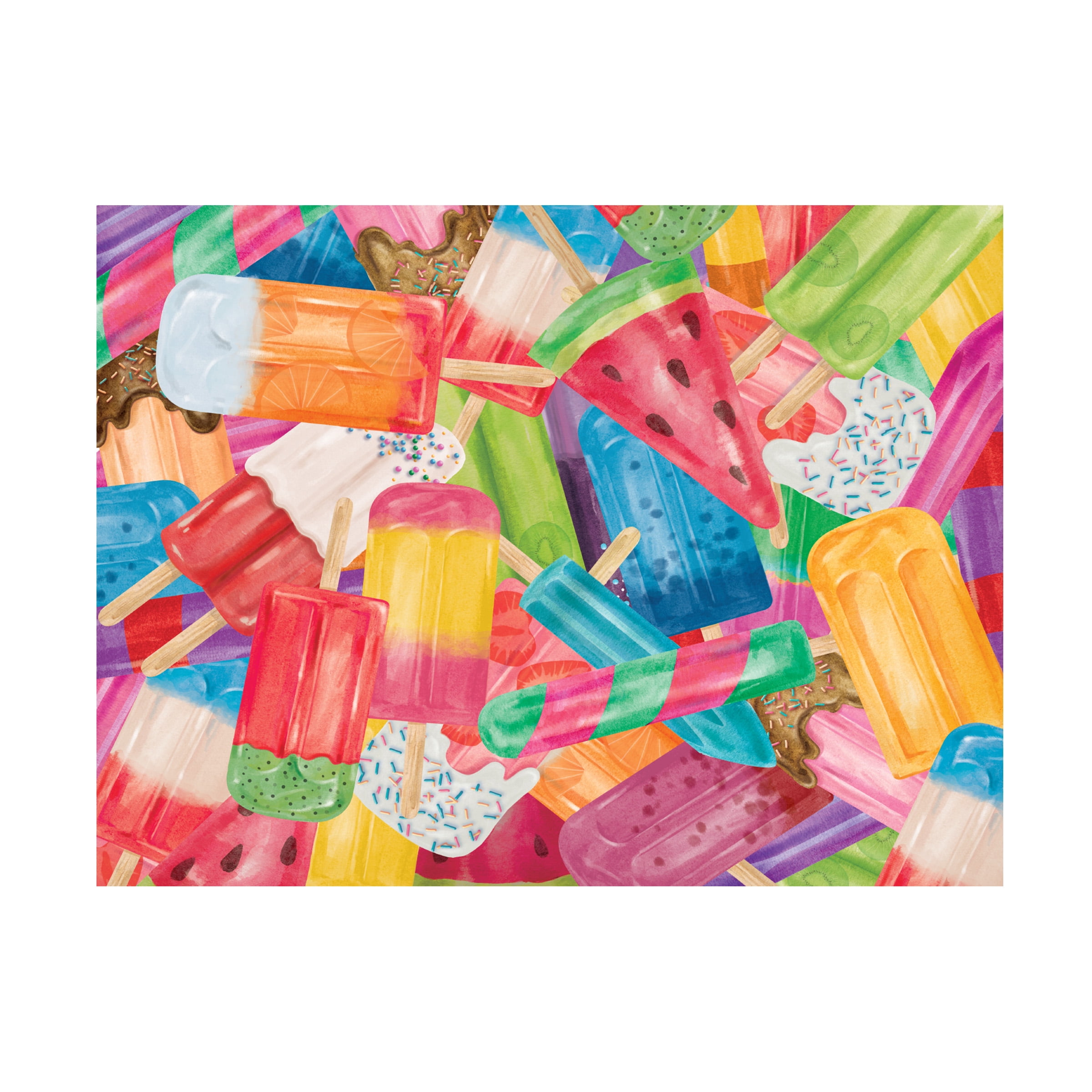 Fiona Stokes Gilbert 'Popsicles Galore' Canvas Art