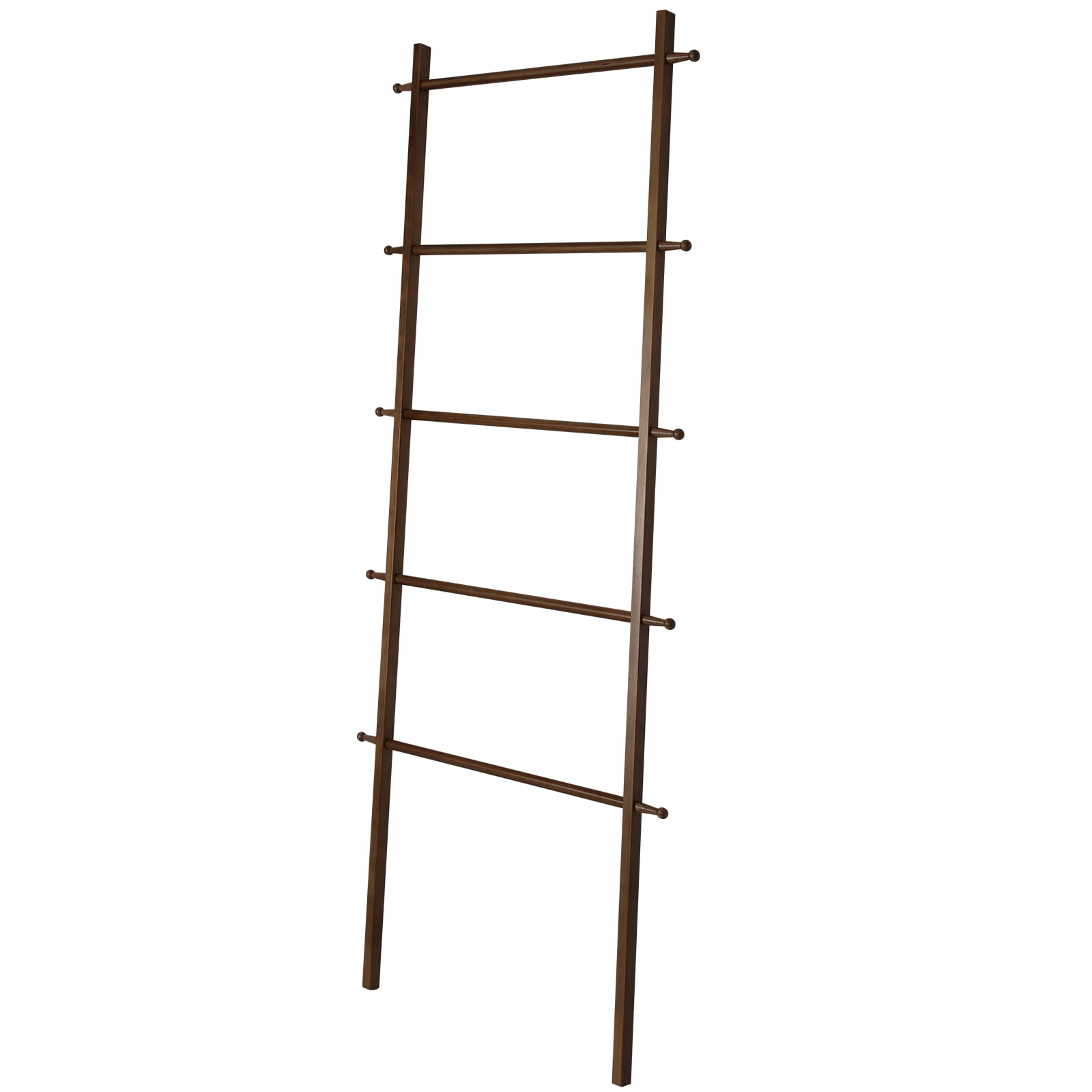 Fionafurn 64in(H) Blanket Ladder,Modern Wood Rack Farmhouse Ladder