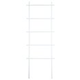 thumbnail image 1 of Fionafurn 64in(H) Blanket Ladder, Modern Wood Rack Farmhouse Ladder Shelf for Blankets,5-Tier White, 1 of 7