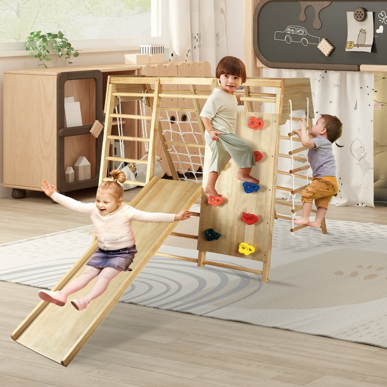 Indoor Jungle Gym Juniper Triangle Climbing Toys In Large