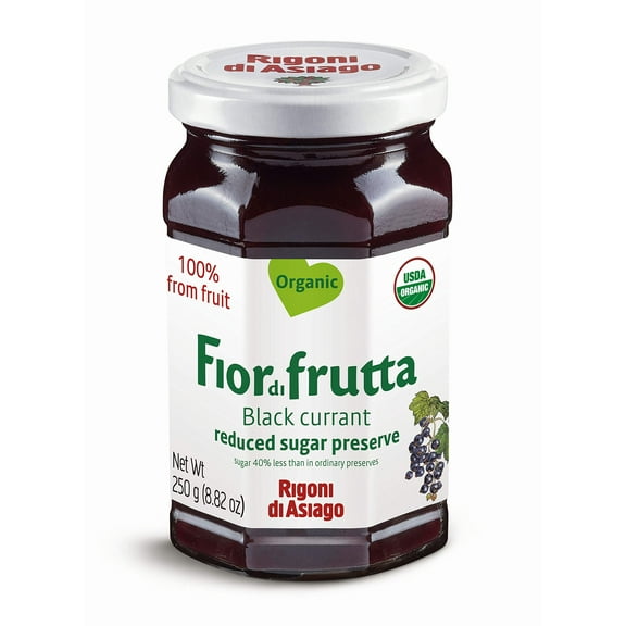 Fiordifrutta - Organic Fruit Spread Black Currant - 8.82 oz.