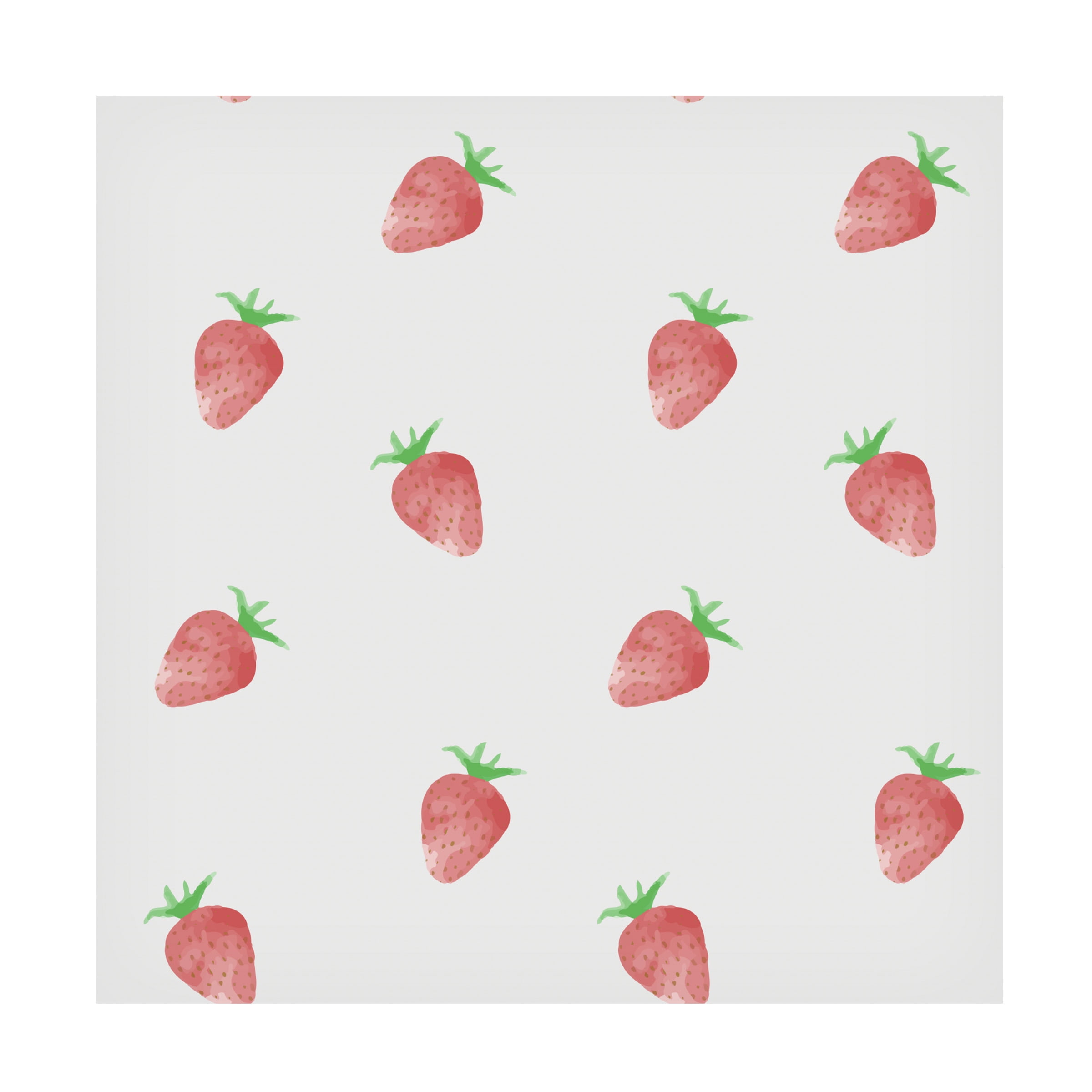 Fiorella Surface Design 'Simple Strawberry' Canvas Art