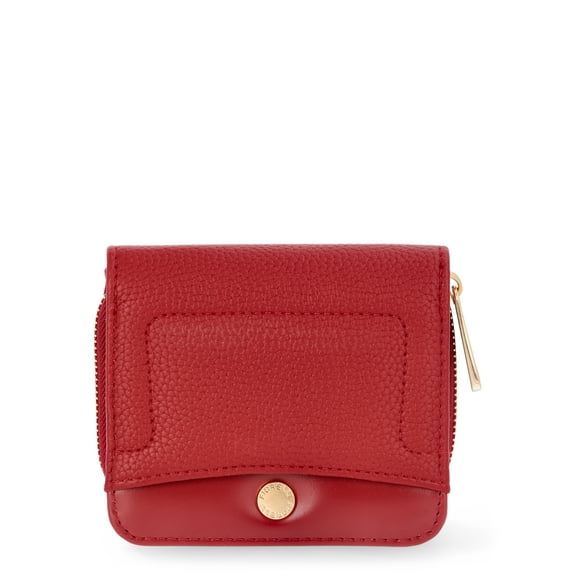 Fiorelli Women's Elizabeth Zip Around Wallet, Syrah Red