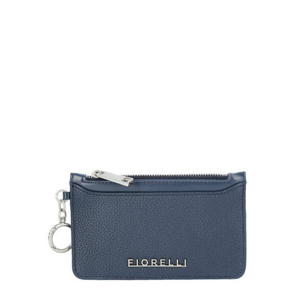 Fiorelli Women's Natalie Zip Top Card Case Wallet, Blueberry