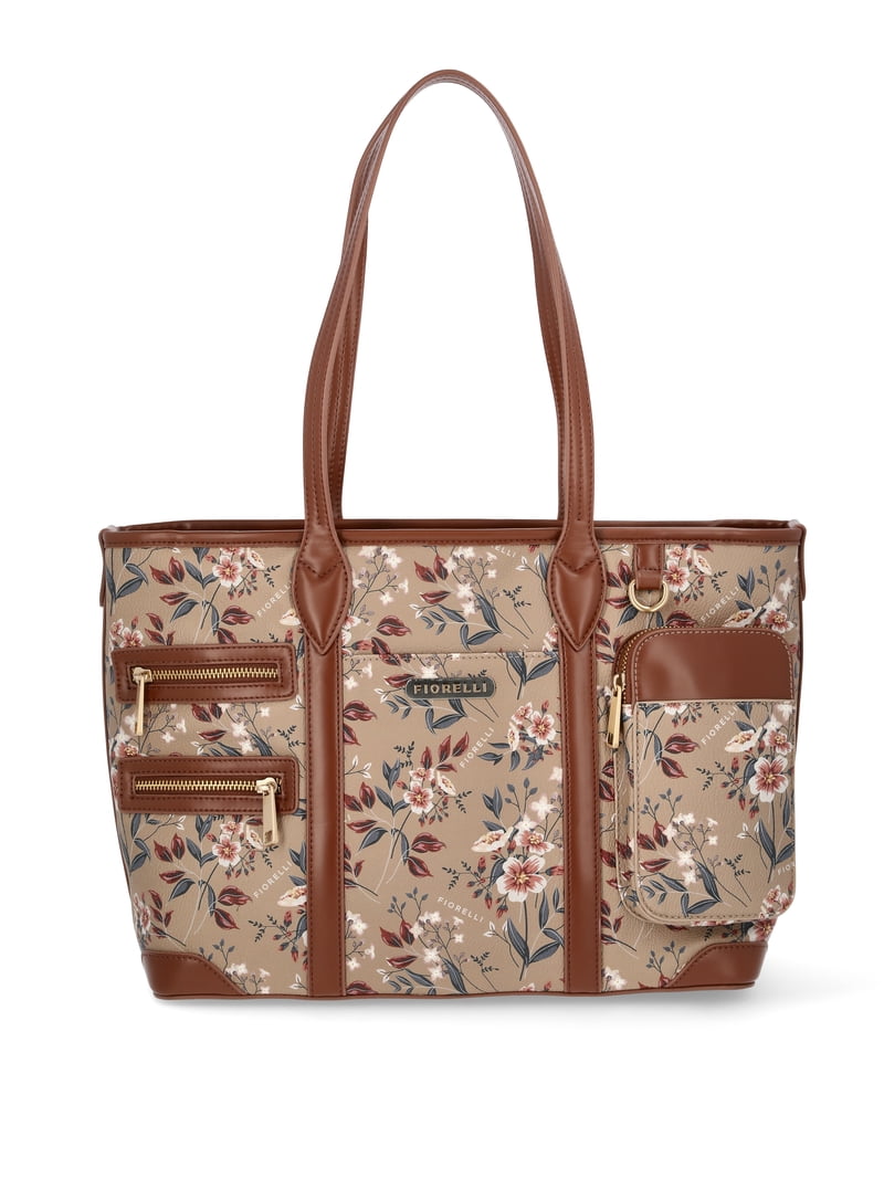 Jack Wills Floral Women\'s Bag - Brown and Pink Jack wills bag - Gem main image 4