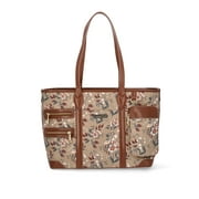 Fiorelli Womens Brooke Tote Bag, Brown Floral