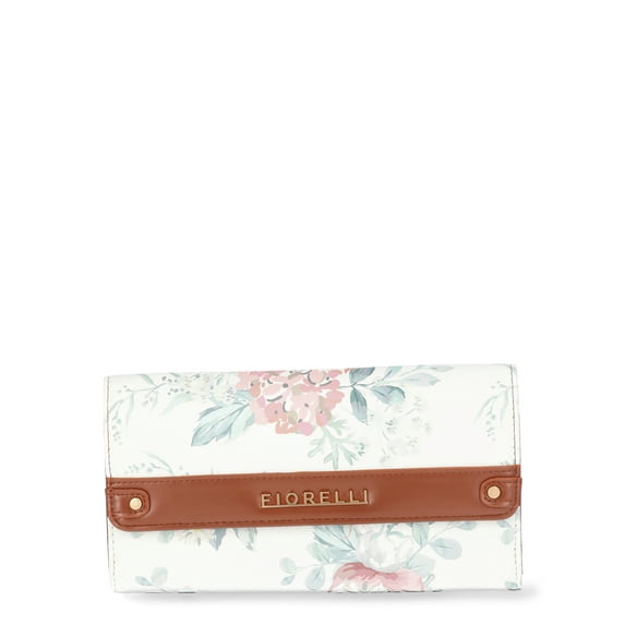Fiorelli Women's Diana Double Sided Clutch Wallet, Floral