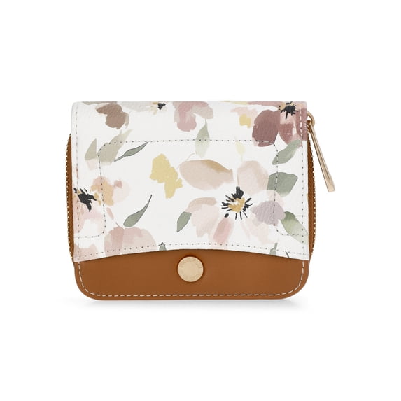 Fiorelli Women's Faux Leather Elizabeth Zip Around Wallet, Floral