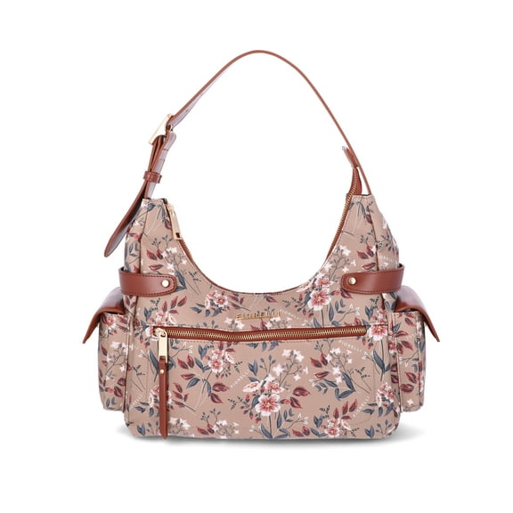 Fiorelli Women's Izzie Shoulder Bag, Brown Floral