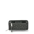 thumbnail image 1 of Fiorelli Women’s Kate Zipper Wallet, Black Jacquard, 1 of 4