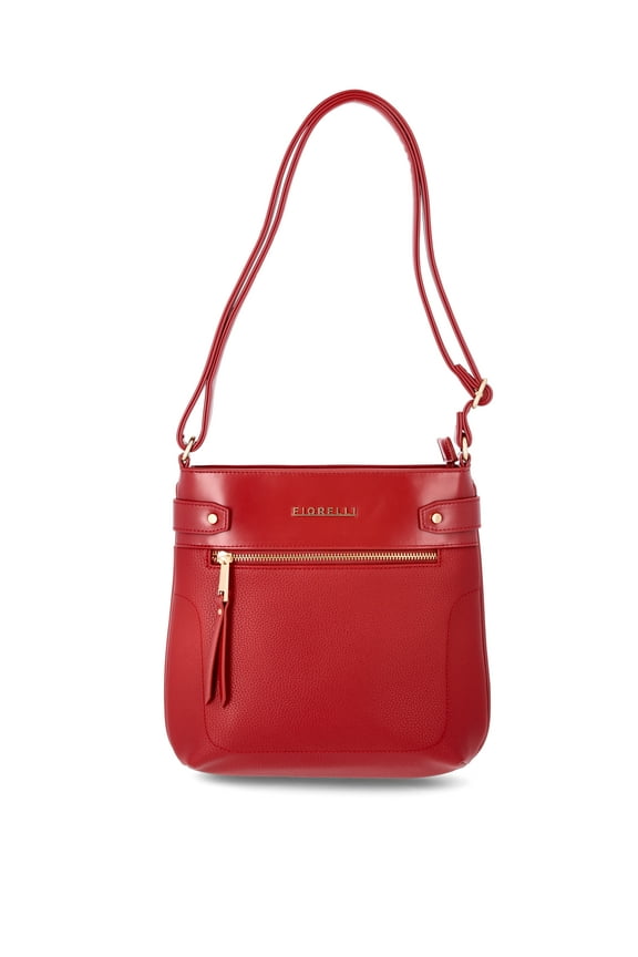 Women's Lila Crossbody Handbag, Syrah Red