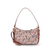Women's Nicole Crossbody Bag, Brown Floral