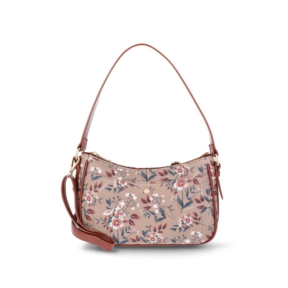 Fiorelli Women's Nicole Crossbody Bag, Brown Floral