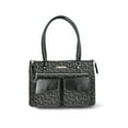 thumbnail image 1 of Vanessa Fiorelli Women's Satchel, Black Geo Jacquard, 1 of 3