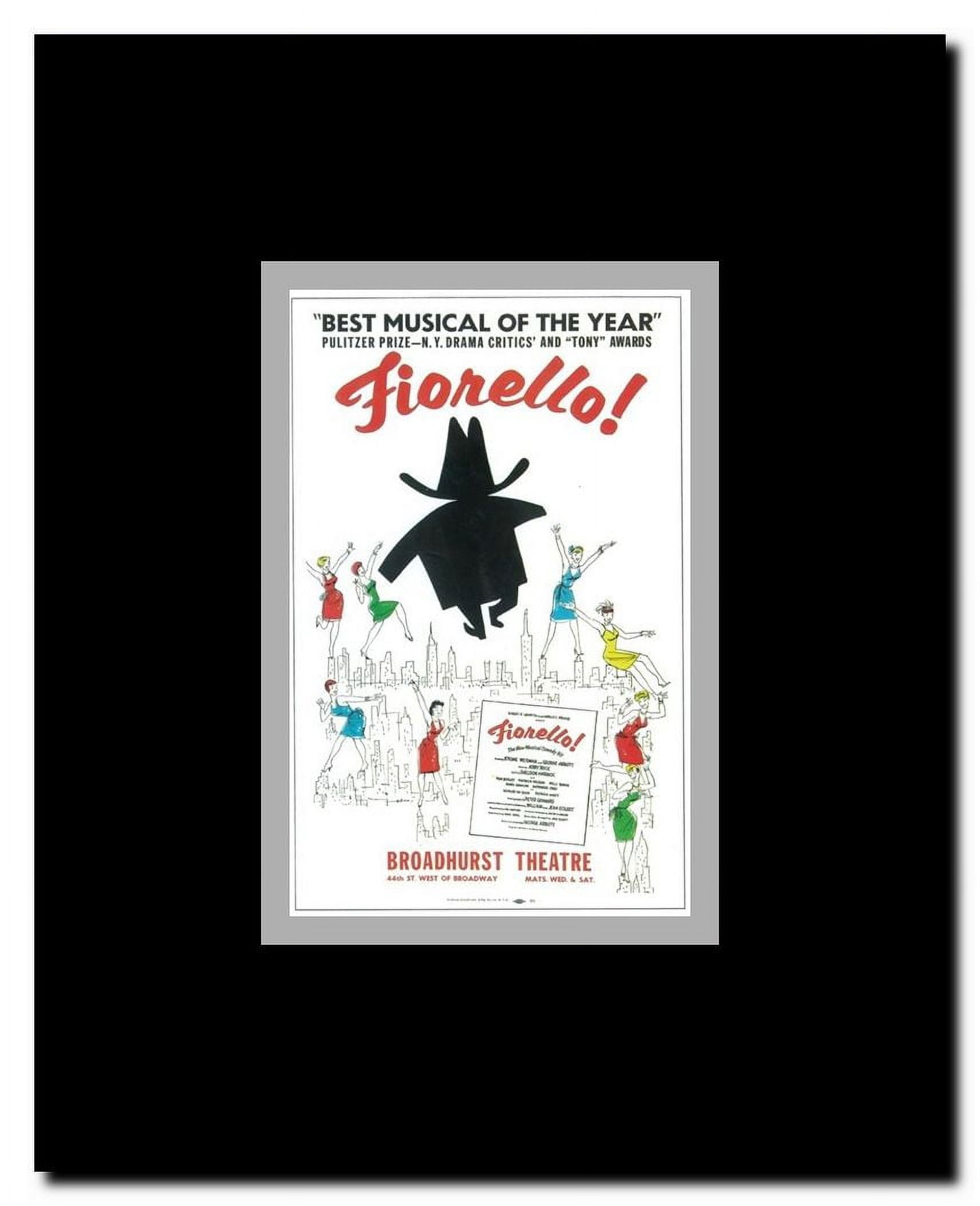 Fiorello (Broadway) Framed Movie Poster