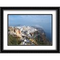 thumbnail image 1 of Fira at Santorini Island, Greece 2x Matted 36x28 Large Black Ornate Framed Art Print by The Cityscape Art Print Series, 1 of 2