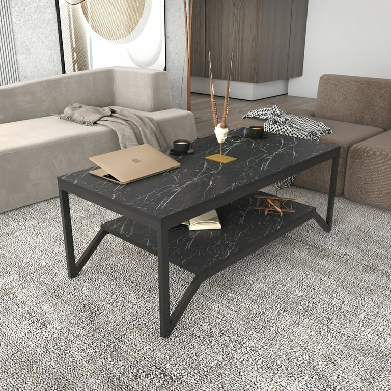 Firal 43 Triangle Tv Stand Walnut Black