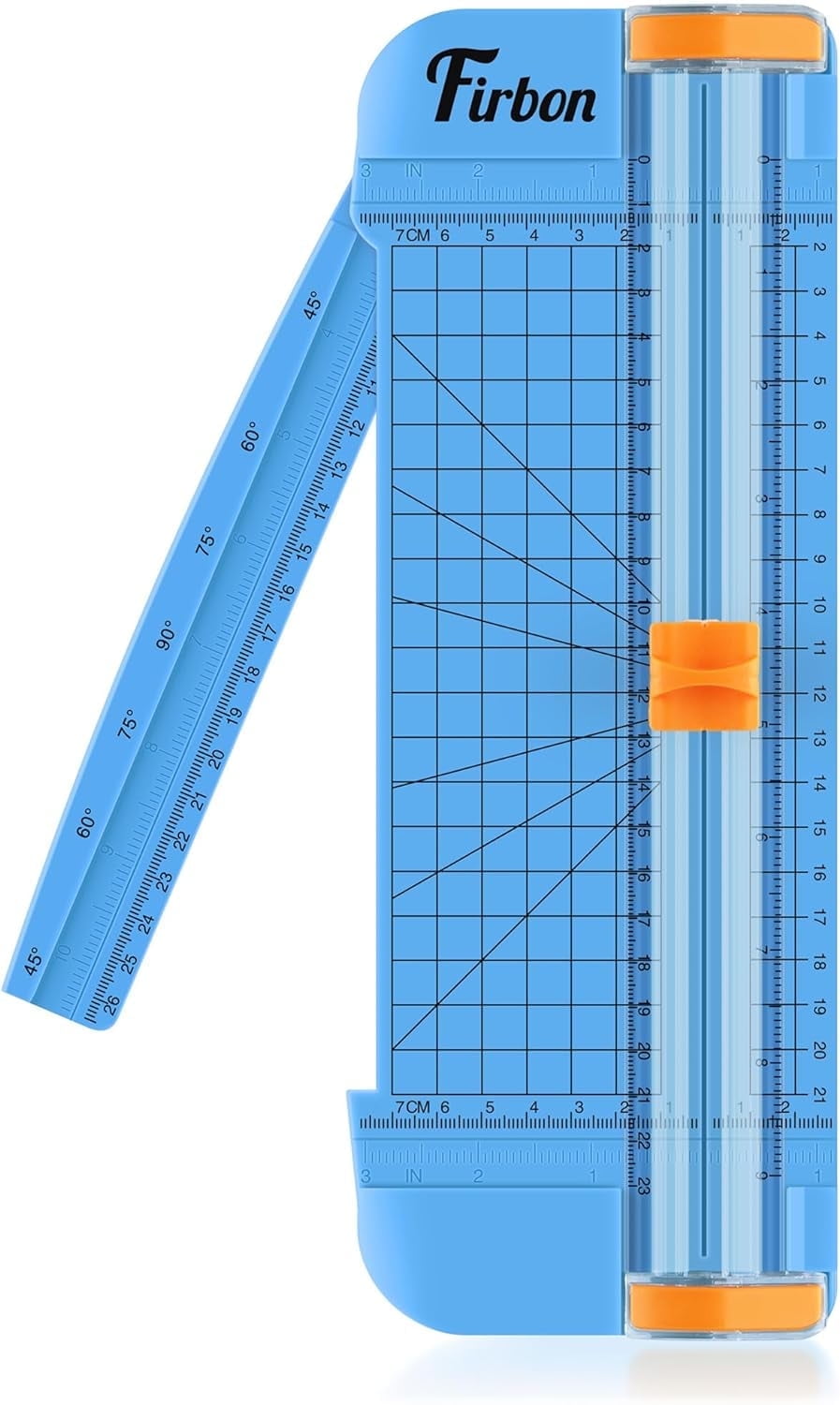 Paper Trimmer Ruler Firbon A5 Paper Cutter,Paper Trimmer Straight with Side Ruler, 11.8 ...