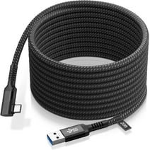 Firbon Link Cable 20FT Compatible for Oculus/Meta Quest 2/1, USB 3.2 Gen 1 Type A to C Charging Cable for VR Headset Gaming PC, High Speed Data Transfer and Fast Charge