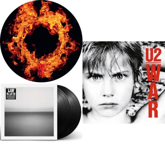 Fire (40Th Anniversary Edition/Picture Disc) & War & No Line On The Horizon (2 LP)