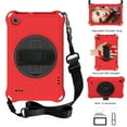 thumbnail image 1 of Fire 7 Tablet Case For Kids with Adjustable Shoulder Strap, Dteck 360 Rotating Stand Full Body Shockproof Protective Case Cover with Hand Strap for Kindle Fire 7 (2015/2017/2019), Red, 1 of 7