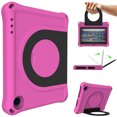 thumbnail image 1 of for Fire 7 Tablet Case for Kids, Compatible with 12th Gen 2022 Release, EVA Anti-Slip Shock Resistant Protective Kid Friendly Cover with Stand Handle for Amazon Kindle Fire 7 Tablet (Rose), 1 of 15