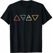 Fire Air Water Earth Four Elements Symbols T-Shirt
