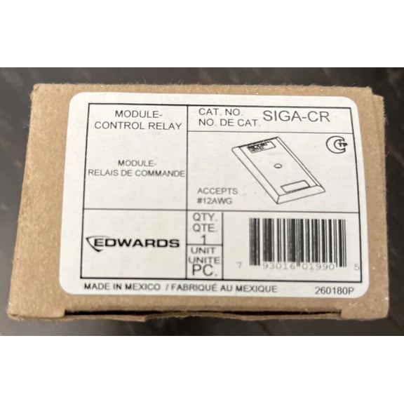 Fire Alarm Edwards SIGA-CR Control Relay Module New set of ten(10)