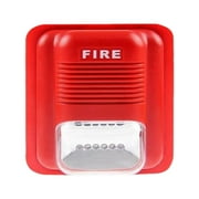 Fire Alarm Warning Strobe Siren Horn Sound & Strobe Alert System for Home\ N5Q4