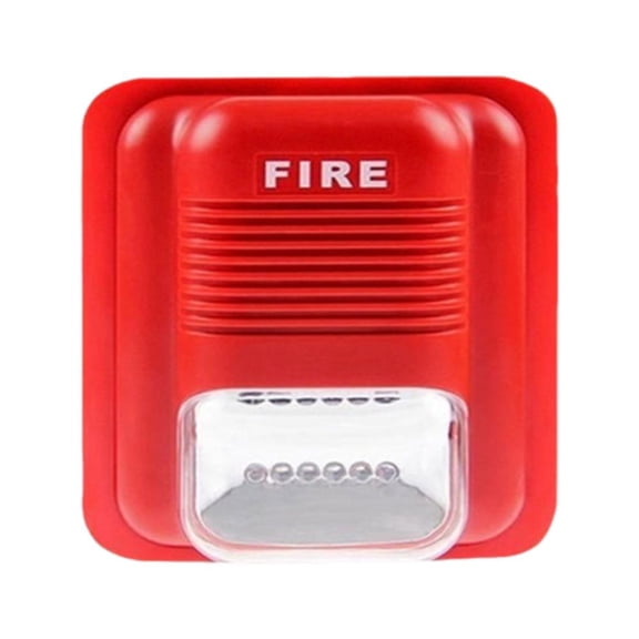 Fire Alarm Warning Strobe Siren Horn Sound & Strobe O System D9A8 Alert V2Q