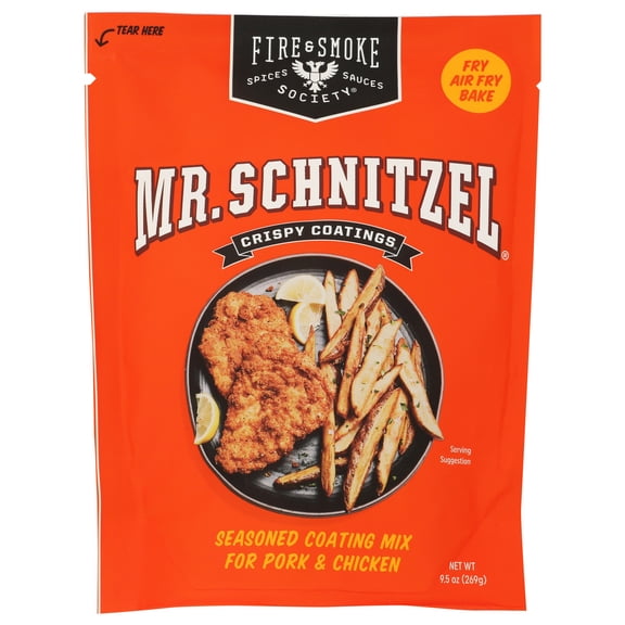 Fire And Smoke - Coating Crispy Mr Schnitzl - 9.5 OZ, Case of 6