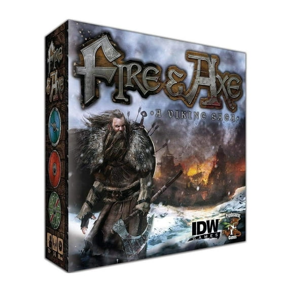 Fire & Axe A Viking Saga Board Game Power & Glory Conquer Europe IDW Games