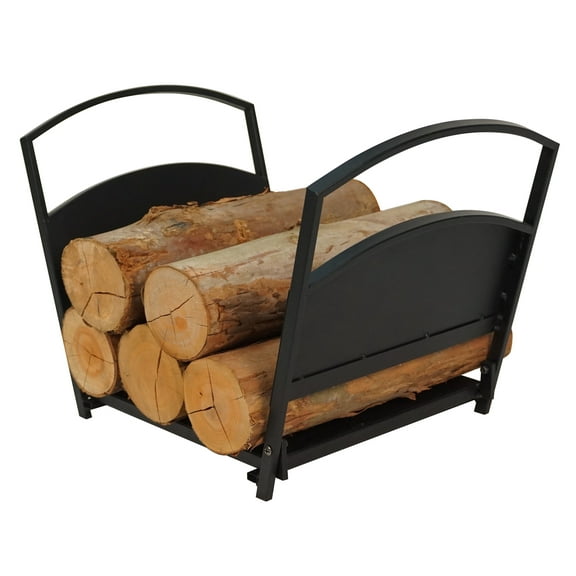 Fire Beauty Fireplace Log Holder Folding Firewood Rack,Stacking Rack,Storage Rack for Firewood, Indoor, Outdoor,Heavy Duty Steel