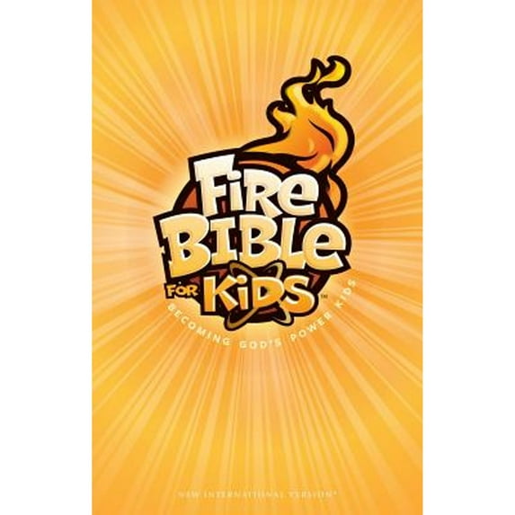 Pre-Owned Fire Bible for Kids-NIV: Becoming God's Power Kids (Hardcover) by Life Publishers (Compiled by)