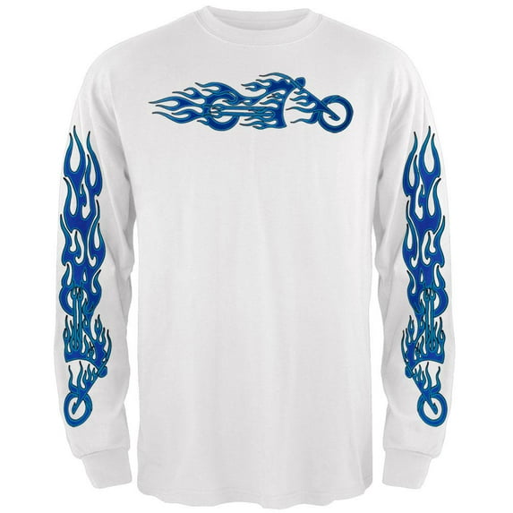 Fire Bike Long Sleeve T-Shirt - Large