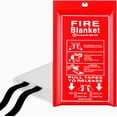 thumbnail image 1 of Fire Blanket for Home, 1 Pack Emergency Fiberglass Fire Blankets Portable for Home, Kitchen, Camping 40x40 inch, 1 of 4