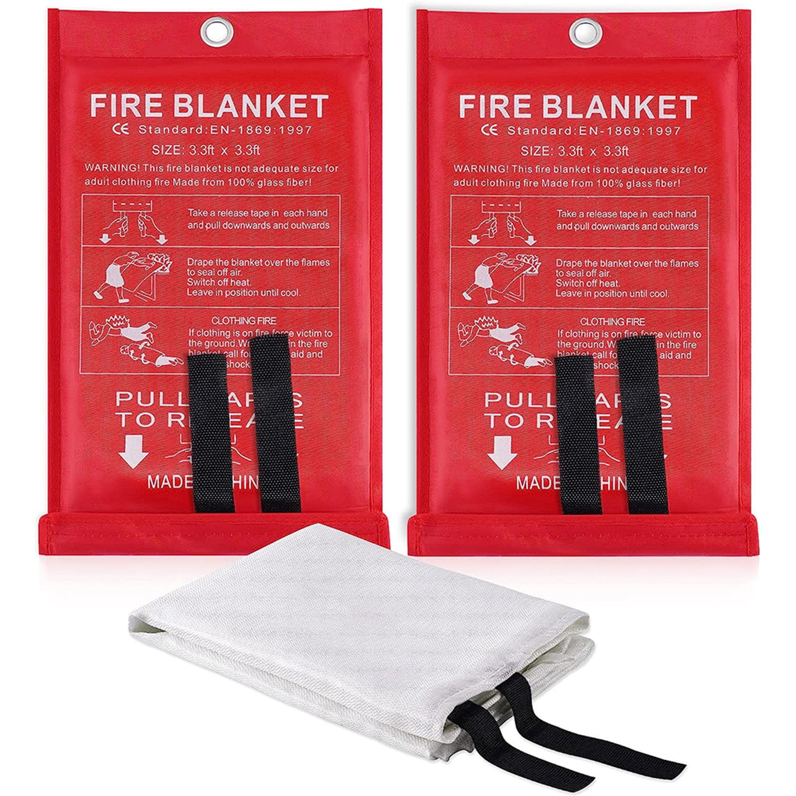 Fire Blankets For Home Kitchen Fiberglass Fireproof Blankets Camping