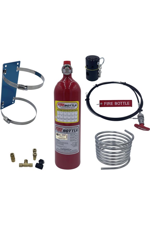 Fire Bottle BRC-500-1 Fire Suppression System, 5 Lbs.