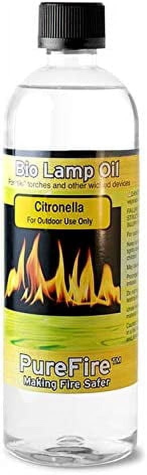 Fire Bowl, Ventless Outdoor Portable Citronella Fire Pit - Wick Burning ...