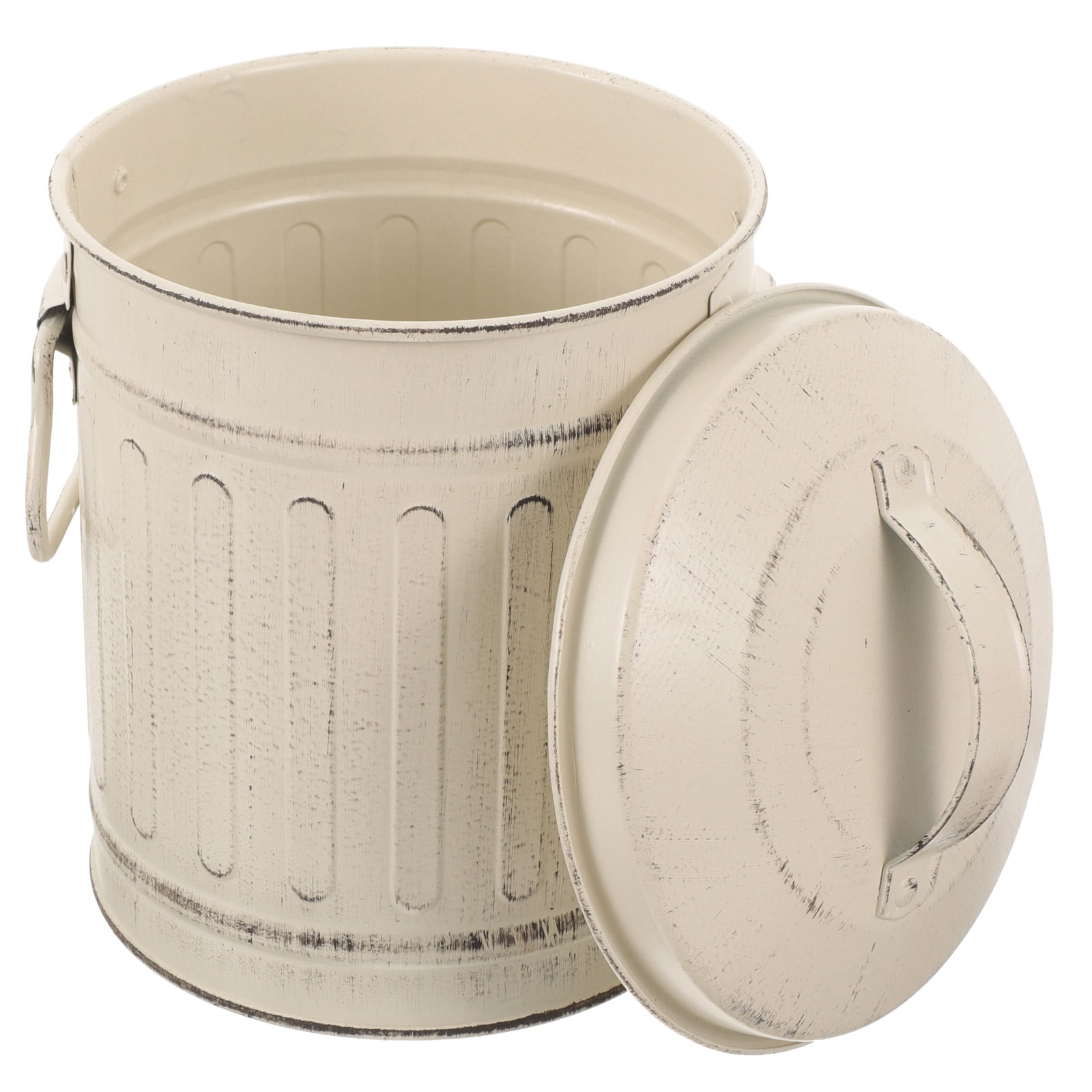 Fire Cage Burn Barrel Metal Ash Bucket Trash Cans Coal Buckets for