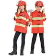 thumbnail image 1 of Fire Chief Boys Child Amazing Me Rescue Firefighter Halloween Costume Kit, 1 of 1