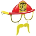 thumbnail image 1 of Fire Chief Clear Sunstache Adult Halloween Accessory, 1 of 1