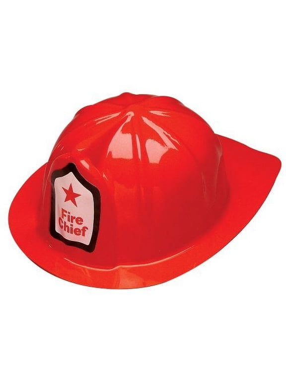 Fire Chief Hats (Child Size) - Apparel Accessories - 12 Pieces