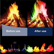 Fire Color Changing Packets Fire Pit My Order 0.9 oz Fire Colors for Campfires Campfire Color Flame Packets Fire Works Magical Flames Color Fire Packets for Indoor Fireplace or Outdoor