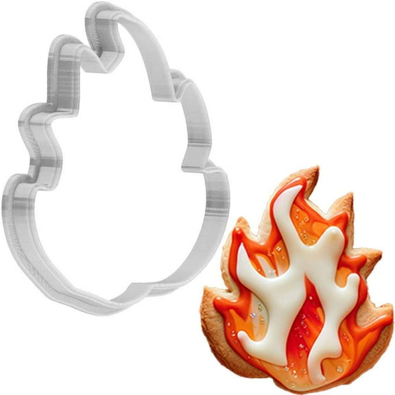 Fire Cookie Cutter 4 Inch Made in USA by WONDERTORY